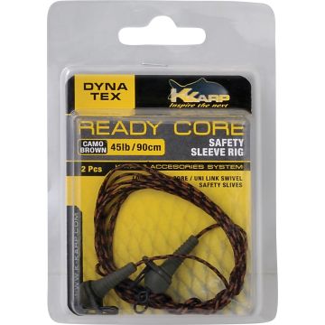 Montura K-Karp Dyna Tex Ready-Core Sleeve Rig 90 cm 45lbs