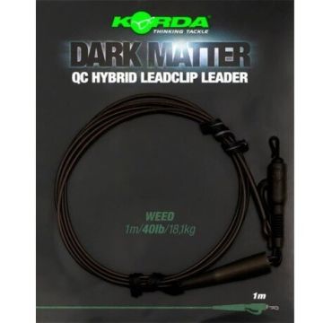 Montura Korda Hybrid QC Lead Clip, 18.1kg, 1m