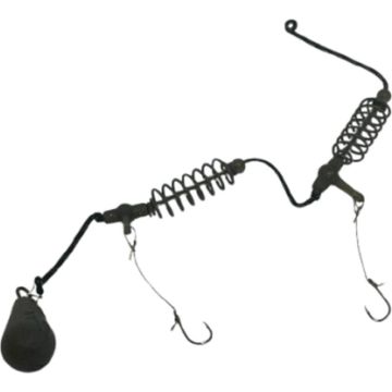 Montura Lazy Fish Super Crap-Caras cu 2 Arcuri, 2 Carlige Nr.8, 40g