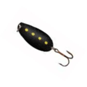 Lingurita Oscilanta Blue Fox Moreungen, Black-Yellow Dot, 7g