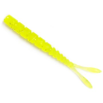 Grub Mustad Aji Split Tail, Clear Chartreus, 5cm, 12buc/plic