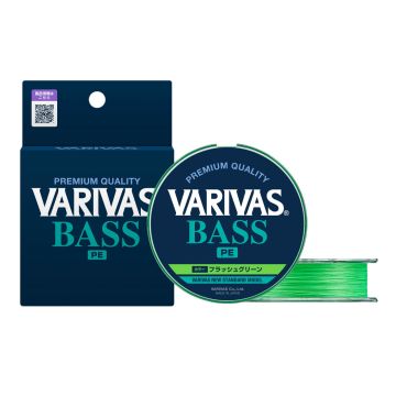 Fir Textil Varivas Bass PE X4, Flash Green, 150m