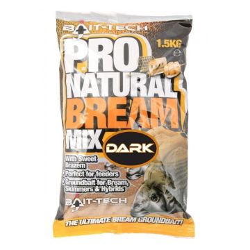 Nada Bait-Tech Pro Natural Bream Dark, 1.5kg