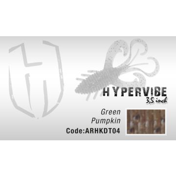Naluca Colmic Herakles Hypervibe 8.9cm Green Pumpkin 7buc/plic