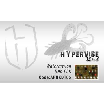 Naluca Colmic Herakles Hypervibe 8.9cm Watermelon Red FLK 7buc/plic