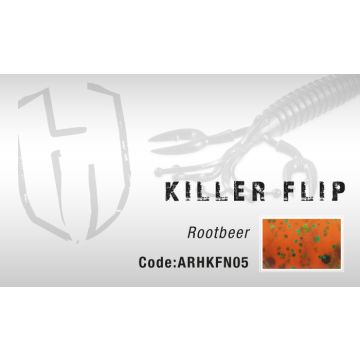 Naluca Colmic Herakles Killer Flip 10cm Rootbeer 7buc/plic