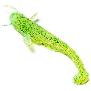 Naluca FishUp Catfish 3", Culoare 026 Flo Chartreuse/Green, 7.5cm, 8buc/plic