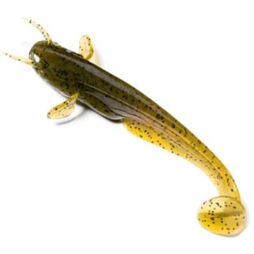 Naluca FishUp Catfish 3", Culoare 074 Green Pumpkin Seed, 7.5cm, 8buc/plic