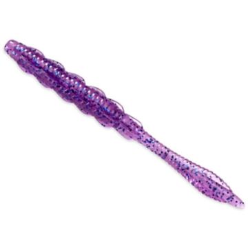 Naluca FishUp Scaly FAT 4.3" Worm, Culoare 014 - Violet/Blue, 11cm, 8buc/plic