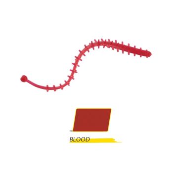 Naluca Herakles Tremors Worm, Blood, 6.8cm, 8buc/plic