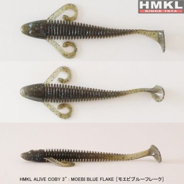 Naluca HMKL Alive Coby 7.5cm Moebi Blue Flake 5buc/plic