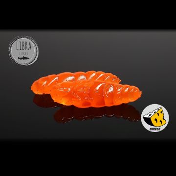 Naluca Libra Lures Largo Worm Cheese, Culoare 011, 3.5cm, 10buc/borcan