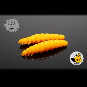 Naluca Libra Lures Larva Cheese, Culoare 008, 3.5cm, 12bucborcan