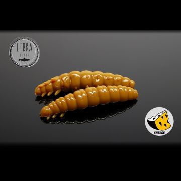 Naluca Libra Lures Larva Cheese, Culoare 036, 3cm, 15bucborcan