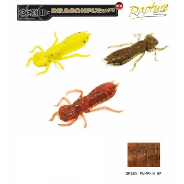 Naluca Rapture Dragonfly Nymph, Green Pumpkin BF, 4.2cm, 1g, 8buc/plic