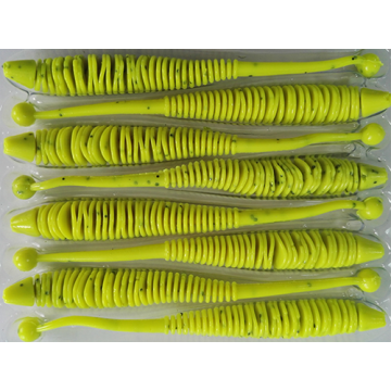 Naluca Rapture Evoke Worm Chartreuse 10cm 8buc/plic