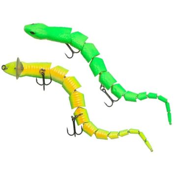 Naluca Top Water Savage Gear 3D Snake Green Fluo, 20cm, 25g