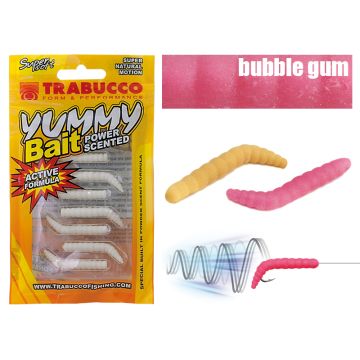 Naluca Trabucco Yummy Bait Brucone Bubble Gum 3cm, 8 buc/plic
