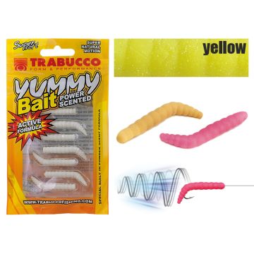 Naluca Trabucco Yummy Bait Brucone Yellow 3cm, 8 buc/plic