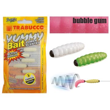 Naluca Trabucco Yummy Bait Camola Bubble Gum 1.5cm, 8 buc/plic