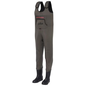 Waders DAM Break-Point Neoprene Bootfoot, Culoare Grey