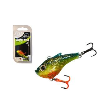 Vobler EnergoTeam Wizard Strike+ Verti Kill, Zander Yellow UV, 8g, 4.4cm