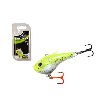 Vobler EnergoTeam Wizard Strike+ Verti Kill, Zander Yellow UV, 8g, 4.4cm