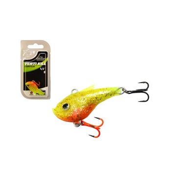 Vobler EnergoTeam Wizard Strike+ Verti Kill, Zander Yellow UV, 8g, 4.4cm