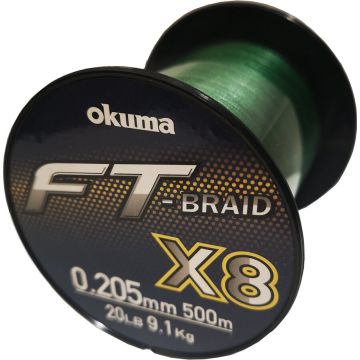 Fir Textil Okuma FT Braid X8, Green, 500m