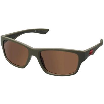 Ochelari Polarizati JRC Stealth Sunglasses, Culoare Matt Moss/Cooper