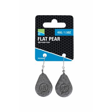 Plumbi Preston Flat Pear Lead, 2buc/set