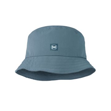 Palarie Buff Adventure Bucket Hat, Solid Stone Blue, S-M