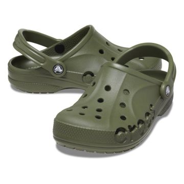 Papuci Crocs Baya 10126, Army Green