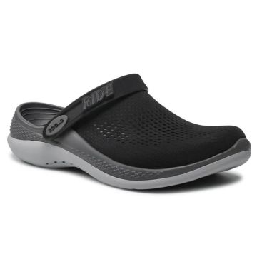 Papuci Crocs Literide 360 Clog, BlackSlate Grey