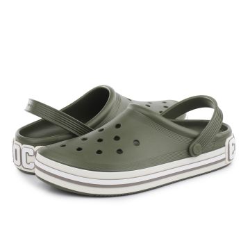 Papuci Crocs Off Court Logo Clog, Army Green