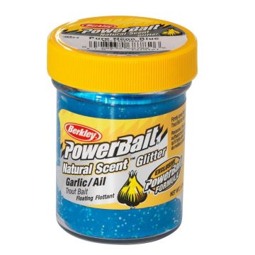 Pasta Flotanta Berkley PowerBait Natural Glitter Trout Bait, Blue