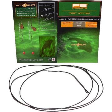 PB Products Tungsten Loaded Leader 30lbs Silt