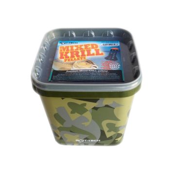Pelete Bait-Tech Camo Bucket Mixed Krill 2.5kg