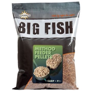 Pelete Dynamite Baits Big Fish Method Feeder Pellets, 1.8kg