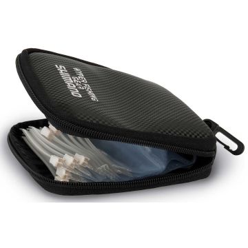 Penar Riguri Shimano Rig Wallet M, Black Carbon, 12.5x12.5x2.5cm