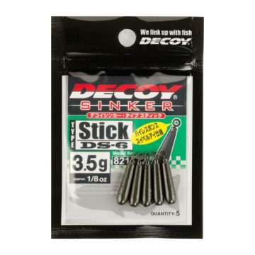 Plumb Decoy Sinker Type Stick DS-6