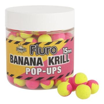 Pop-Up Dynamite Baits Two-Tone Krill & Banana Fluro