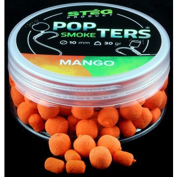 Pop Up & Dumbells Steg Smoke PopTers, 10mm & 6mm, 30g/borcan