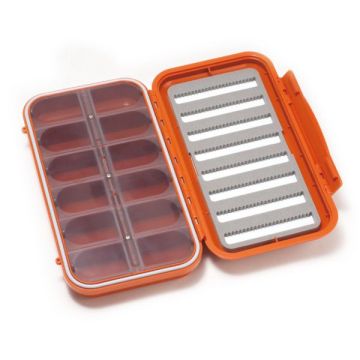 Cutie Accesorii C&F Design Large 8-Row WP Case w 12 Comp, Burnt Orange