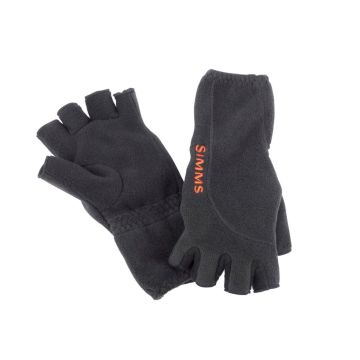 Manusi Simms Headwaters Half-Finger Glove, Black