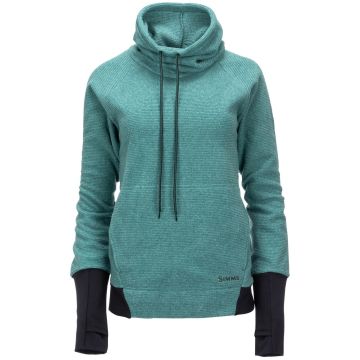 Pulover Simms Women Rivershed Sweater Avalon Teal
