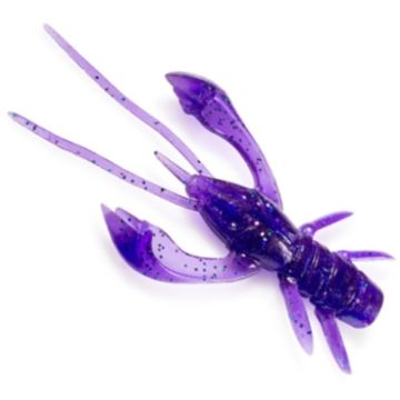 Rac FishUp Real Craw 1.5", 060 - Dark Violet/Peacock & Silver, 4cm, 10buc/plic