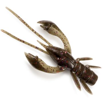 Rac FishUp Real Craw 2", 050 - Green Pumpkin Brown/Red & Purple, 5cm, 7buc/plic