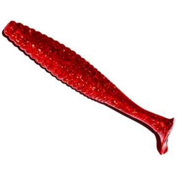 Grub HideUp Stagger Original 3.5" Salt, Red Gold Red Flake, 9cm, 8buc/plic
