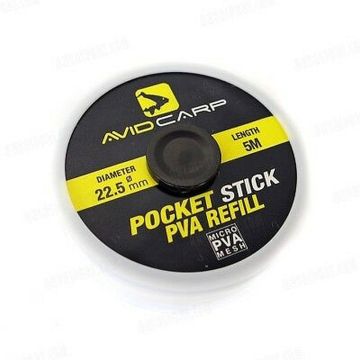 Rezerva Plasa Solubila Avid Carp Pva Pocket Stick Refill